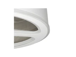 Best AKUNADECOR Ventilador Dc Tatiana Gris Led Integrado 3temperaturas Mando Distancia Blanco