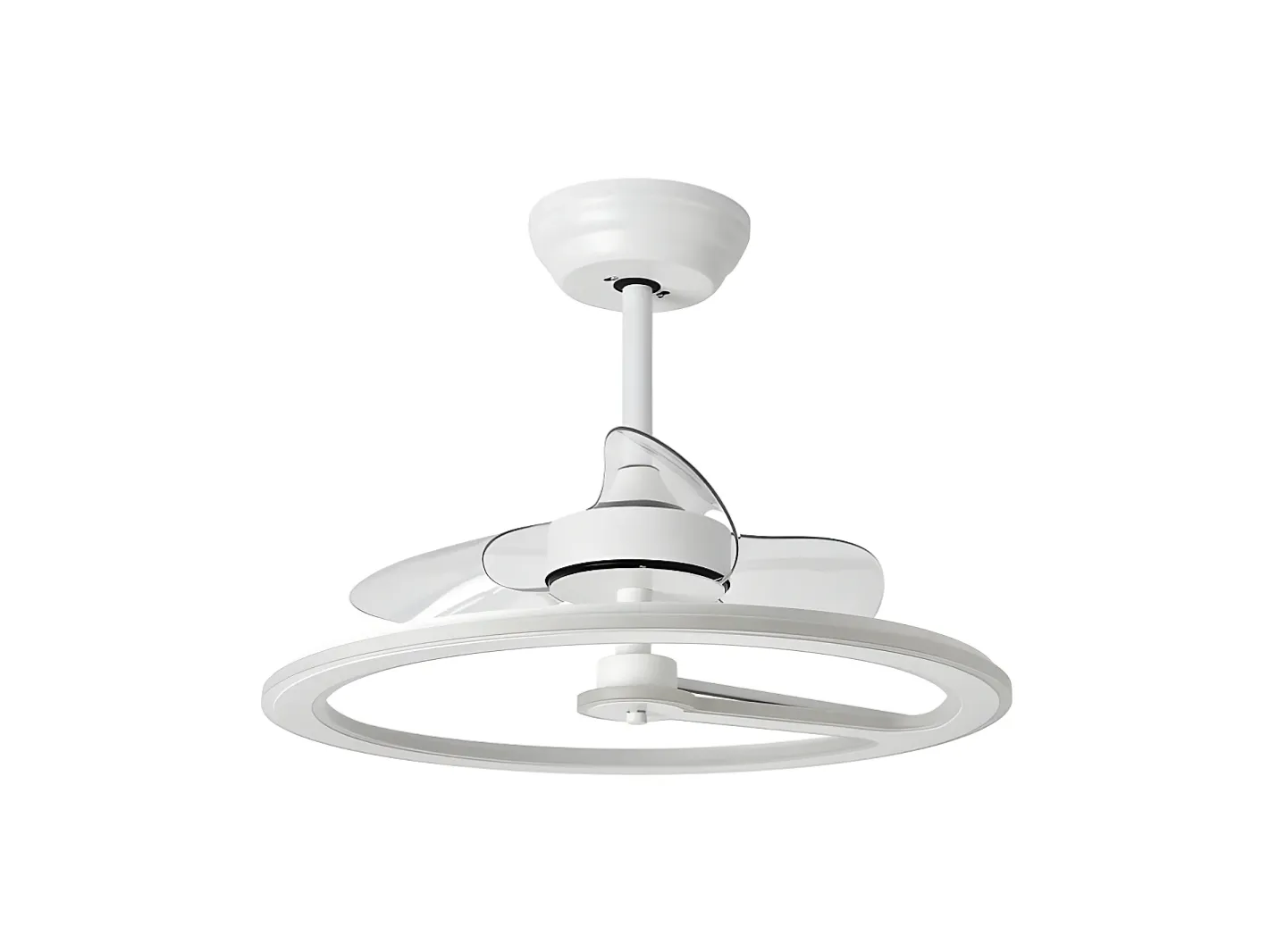 AKUNADECOR Plafón-Ventilador Dc Tatiana Beis Led Integrado 3temperaturas Mando Distancia Blanco