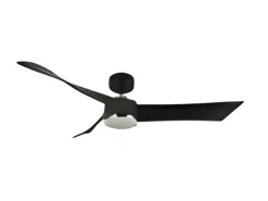 AKUNADECOR Ventilador Dc Tempel Led Cct Regulable Con Inverter Negro