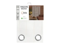 Soleil d'ocre Visillo con ojales especial para ventanal 280x250 cm CALI, por Blanco New