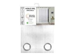 Soleil d'ocre Visillo con ojales para ventana salediza 280x250 cm MAELIS , no Blanco Online