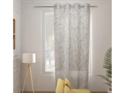 Soleil d'ocre Visillo con ojales 135x250 cm LOUANE, por Blanco Clearance