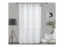 Discount Soleil d'ocre Visillo con patas 135X250 cm LOUIS, por Blanco