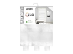 Discount Soleil d'ocre Visillo para puerta ventana 90x200 cm LOUIS, por Blanco