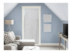 Soleil d'ocre Visillo para puerta ventana de algodón 70x200 cm PANAMA Gris Online
