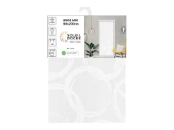 Hot Soleil d'ocre Visillo para puerta ventana 90x200 cm CIRCLE, por Blanco