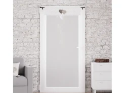 Soleil d'ocre Ropa De Casa-Visillo para ventana algodón puro 70x200 cm LOVE Gris