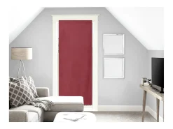 Soleil d'ocre Ropa De Casa-Visillo para ventanal de algodón 90x200 cm PANAMA , por Rojo
