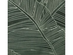 Atmosphera Visillo tamizante estampado hojas Verde