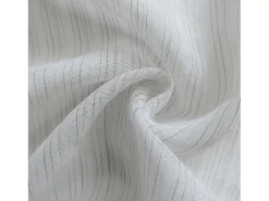 Soleil d'ocre Visillo 45x90 cm BELLA plata, por Blanco