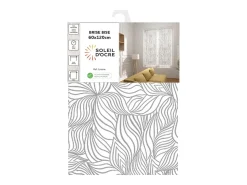 Best Soleil d'ocre Visillo 60x120 cm LOUANE, por Blanco