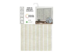 Best Soleil d'ocre Visillos 60x90 cm BELLA oro, por Blanco