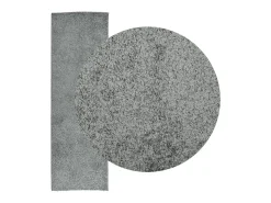 Best Garden Furniture Vito Alfombra peluda de pelo largo moderna PAMPLONA 80x250 cm Verde