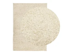 Hot Garden Furniture Vito Alfombra peluda de pelo largo moderna PAMPLONA dorado 160x230cm Multicolor