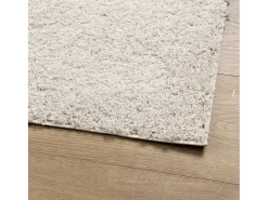 Garden Furniture Alfombra De Salón-Vito Alfombra peluda de pelo largo moderna PAMPLONA 140x200 cm Crema