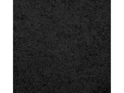 Outlet Garden Furniture Vito Alfombra peluda de pelo largo moderna PAMPLONA negra 140x200 cm Negro