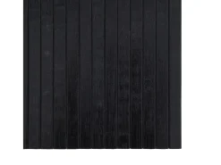 Garden Furniture Wakil Alfombra rectangular bambú 70x300 cm Negro Sale
