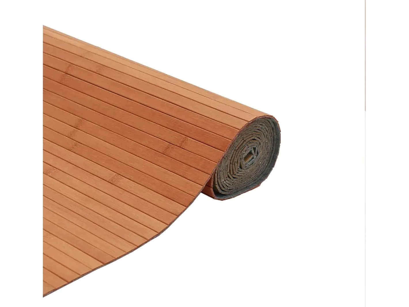 Clearance Garden Furniture Wakil Alfombra rectangular bambú marrón 80x300 cm Marru00f3n