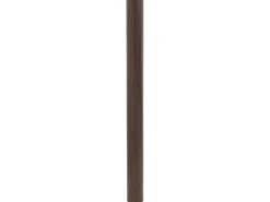 Garden Furniture Wakil Alfombra rectangular bambú marrón oscuro 80x200 cm Gris antracita New