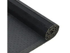 Garden Furniture Alfombra De Salón-Wakil Alfombra rectangular bambú 100x300 cm Negro