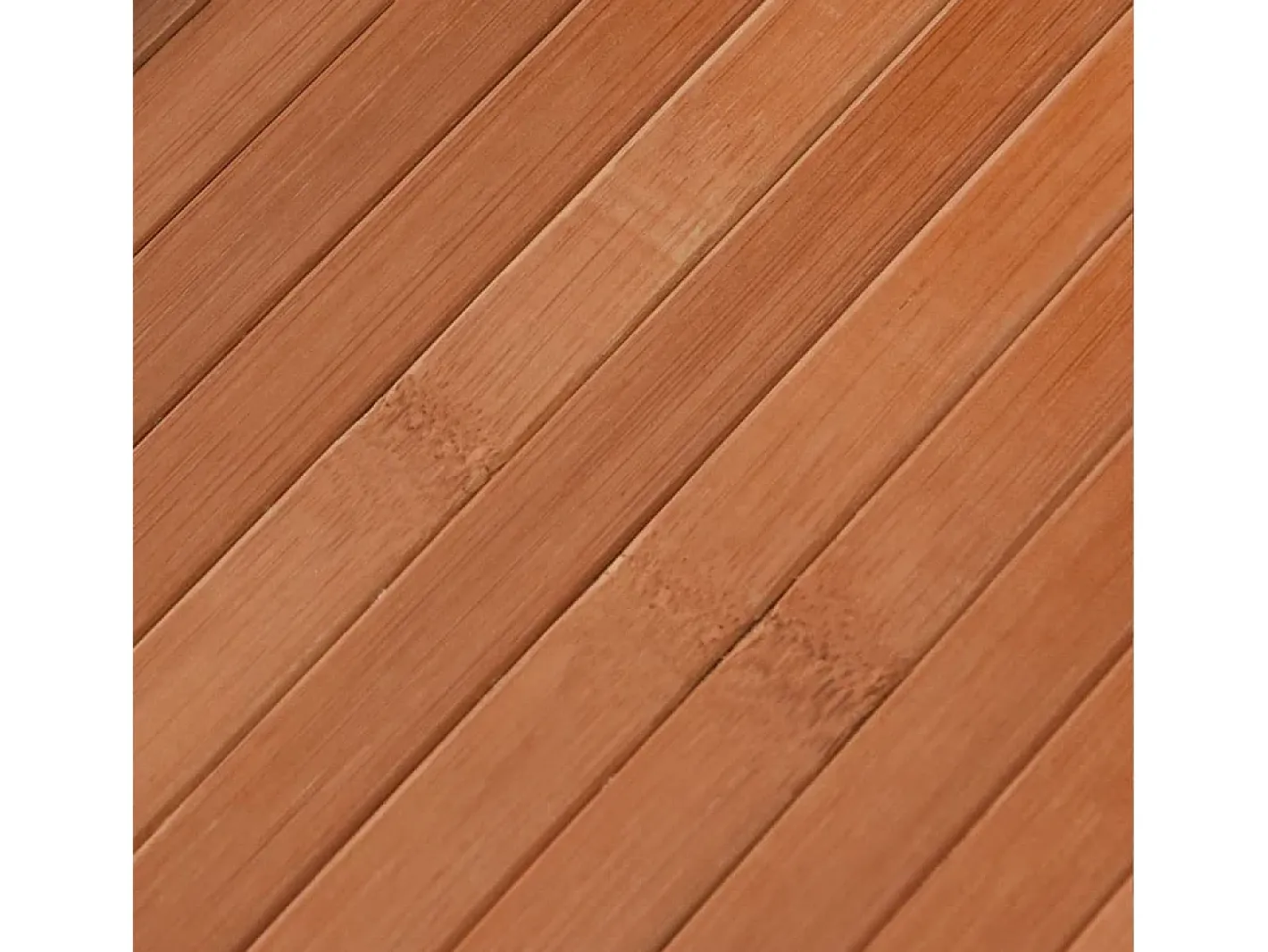 Garden Furniture Alfombra De Salón-Wakil Alfombra rectangular bambú marrón 80x200 cm Marru00f3n