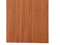 Garden Furniture Alfombra De Salón-Wakil Alfombra rectangular bambú marrón 80x200 cm Marru00f3n