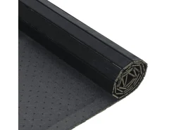 Garden Furniture Alfombra De Salón-Wakil Alfombra rectangular bambú 100x500 cm Negro