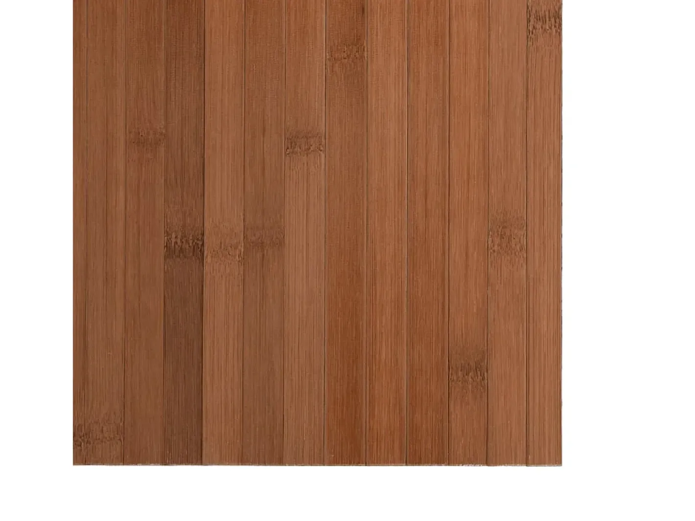 Garden Furniture Wakil Alfombra rectangular bambú marrón 70x200 cm Marru00f3n