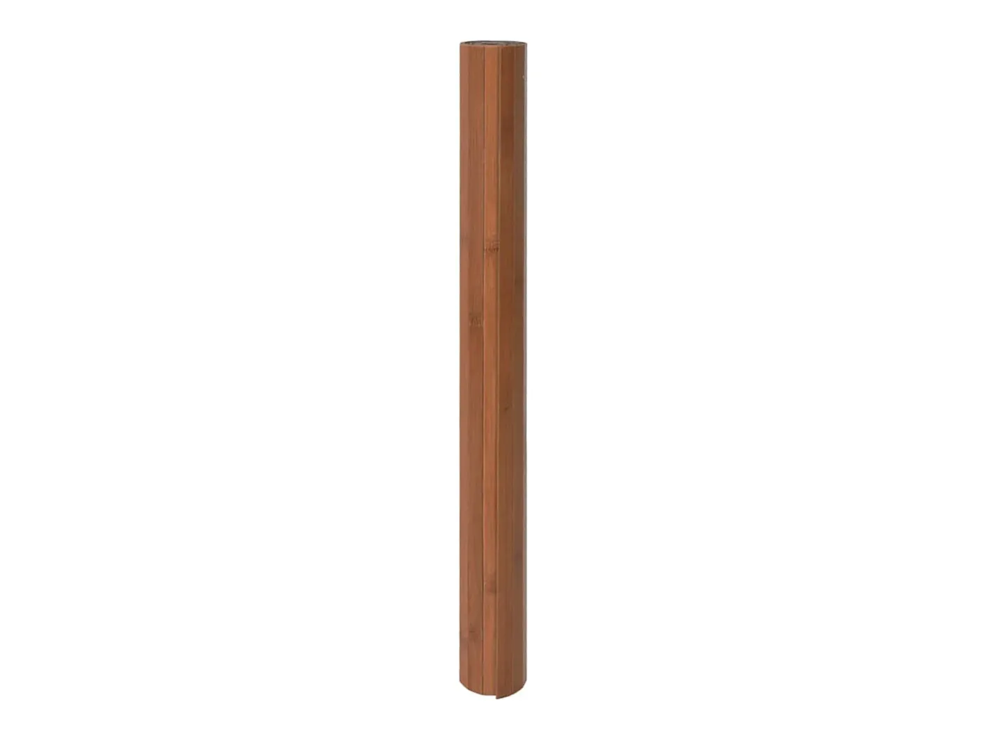 Garden Furniture Wakil Alfombra rectangular bambú marrón 70x200 cm Marru00f3n