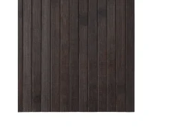 Garden Furniture Wakil Alfombra rectangular bambú marrón oscuro 60x300 cm Color natural oscuro Hot