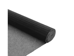 Garden Furniture Wakil Alfombra rectangular bambú 80x100 cm Negro