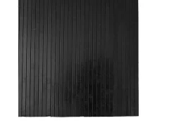 Garden Furniture Wakil Alfombra rectangular bambú 80x300 cm Negro