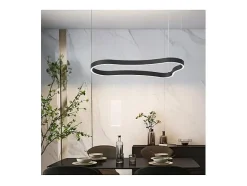 Ideal Lux WAVES-3 SP, Colgante de metal , Negro Sale