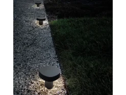 Best Zafferano Ciottolo - Baliza LED exterior IP54 7W 3000K diseño moderno en aluminio para jardines y caminos - 50 cm Corten Marru00f3n