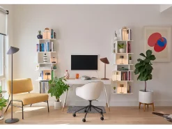Zafferano Pina L titanio, lámpara LED recargable 6W, IP65, cabezal magnético, uso interior y exterior Amarillo Hot