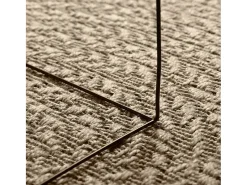 Best ZIZUR alfombra 120x170 cm aspecto yute interior exterior Beige